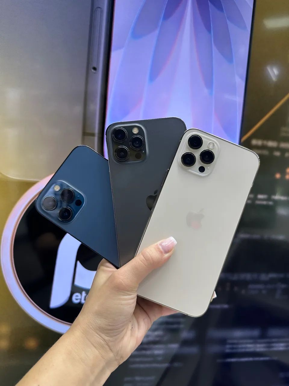 Iphone 12 promax 128gb SIMフリー Iphone 12 Pro Max Apple 128gb Azul - Vitrine - Carrefour