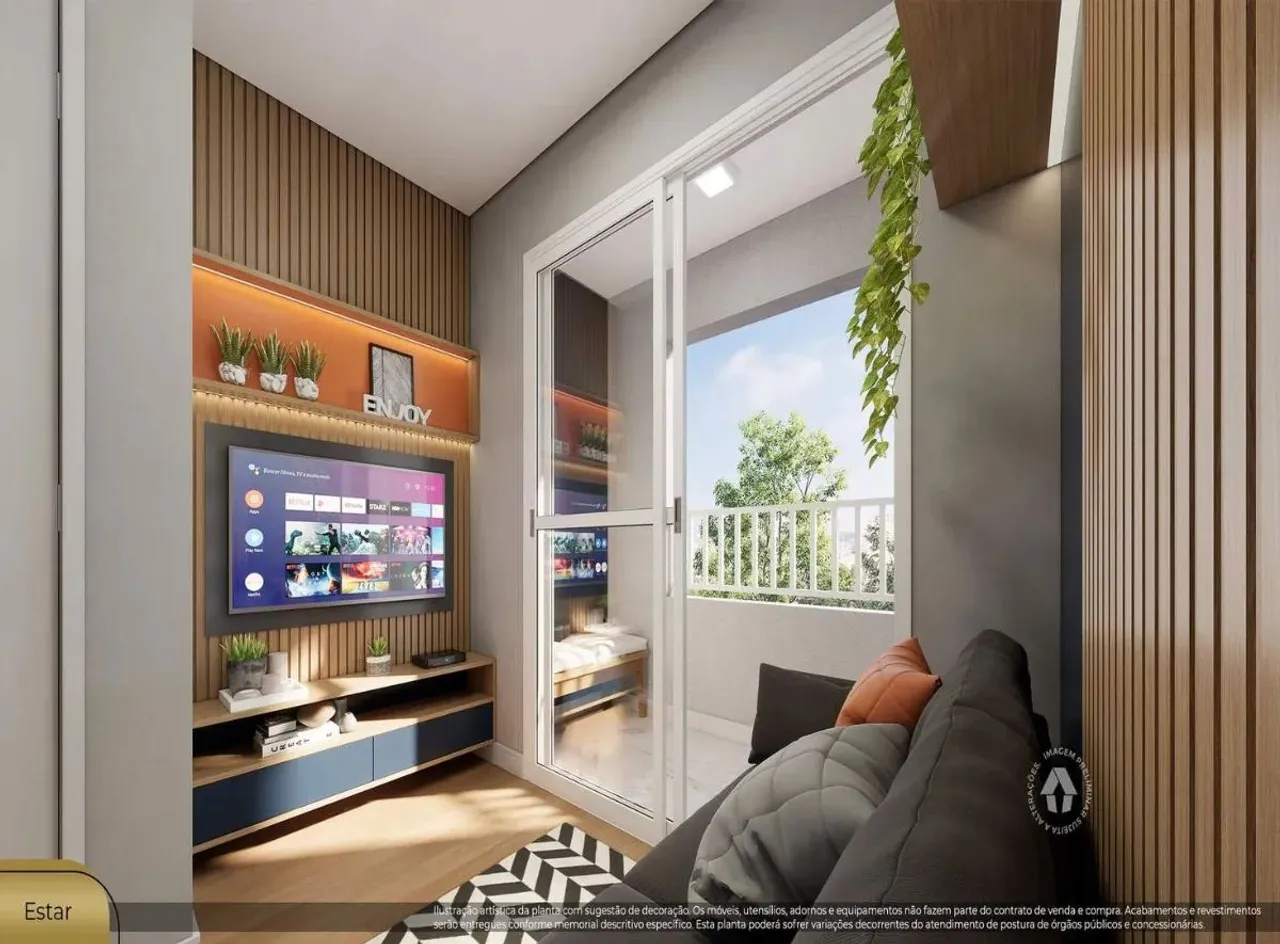 Studio para venda com 1 quarto, 21m²