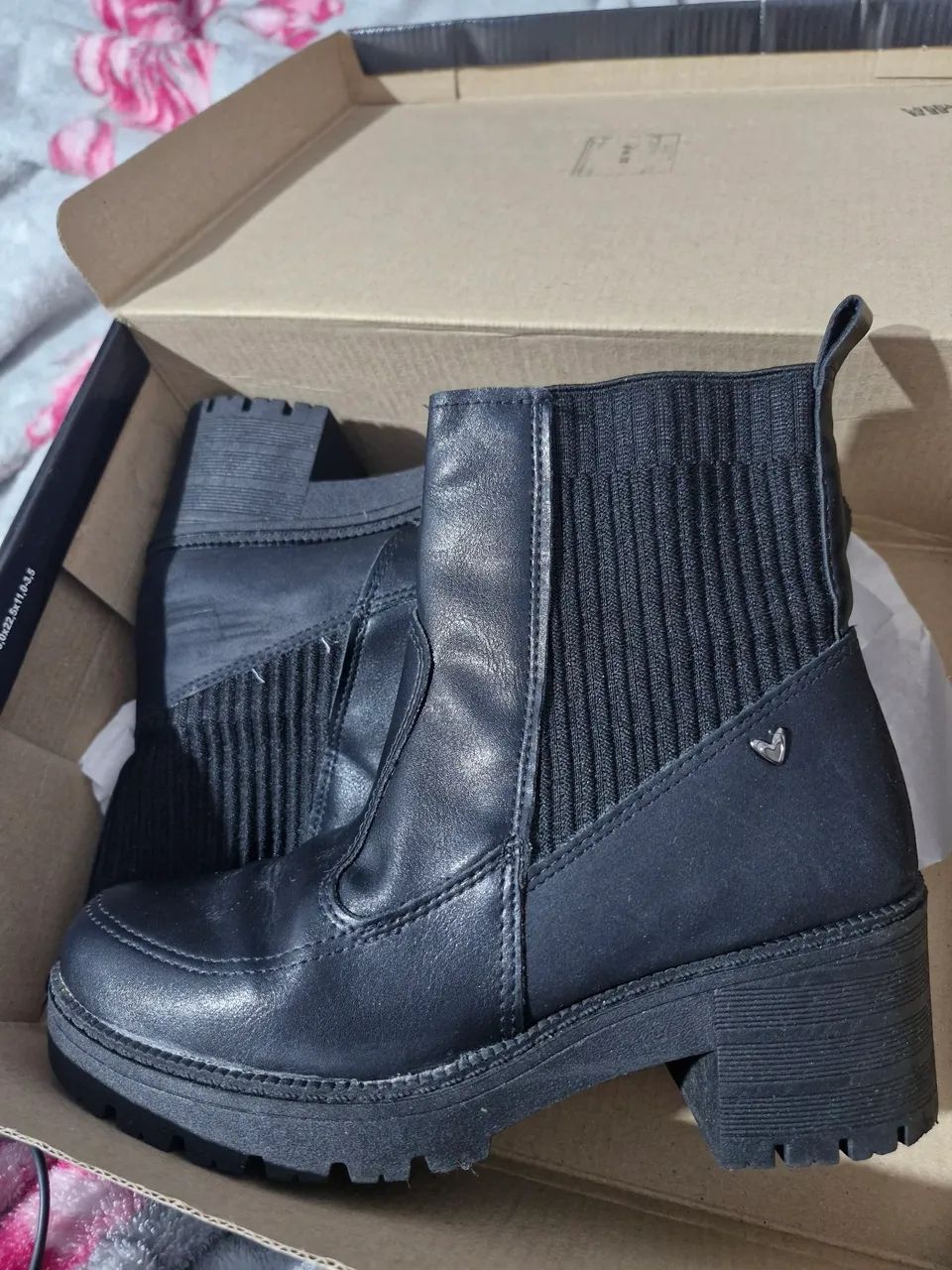 Bota Feminina Preta