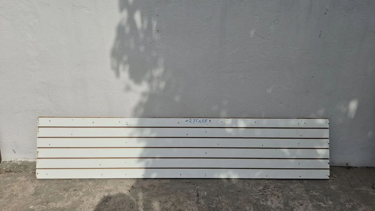 Painel Canaletado Branco MDF - Foto 4