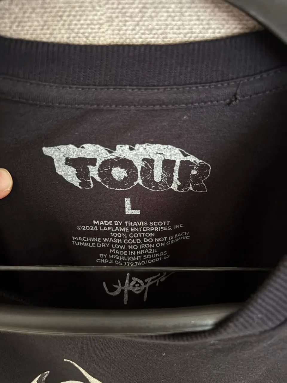 Camisa travis scott utopia tour - Foto 3