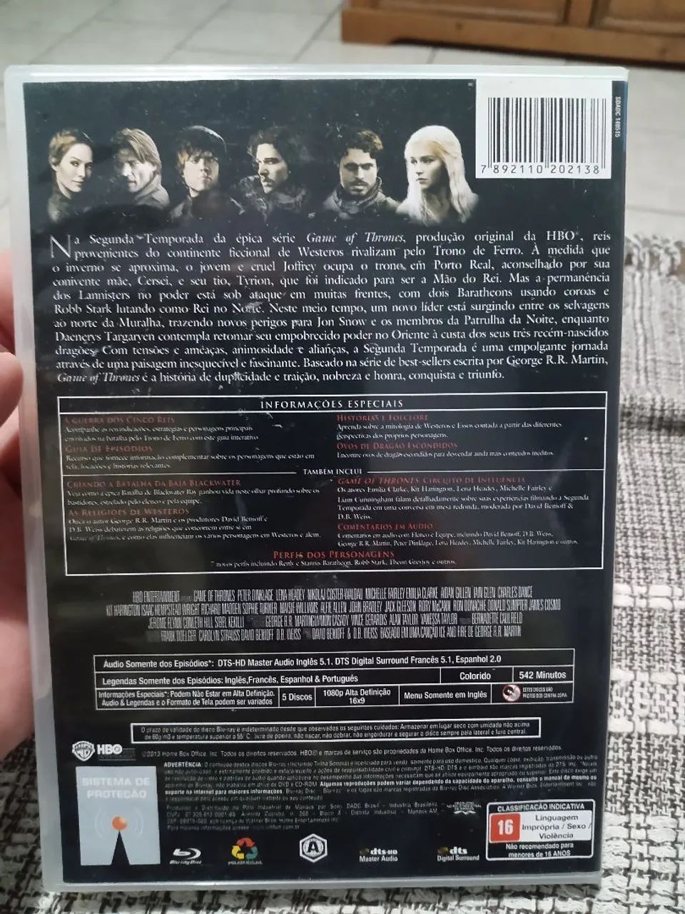 Game of Thrones - 2ª Temporada Completa (Blu-ray) - Foto 2