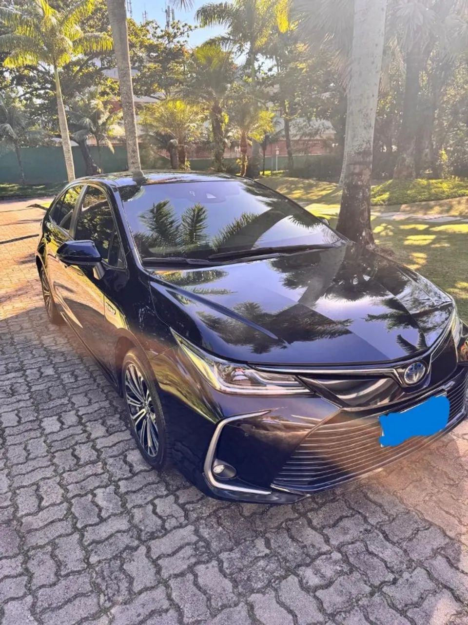 toyota corolla altis premium hibrido blindado com teto solar unico dono
