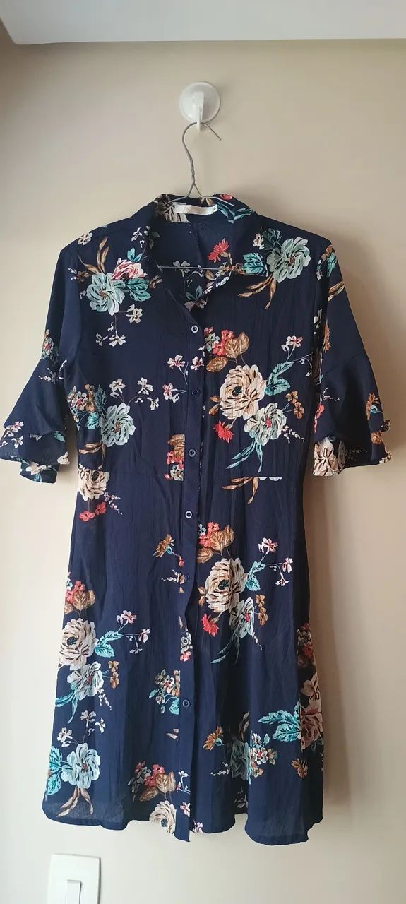 Vestido Azul floral