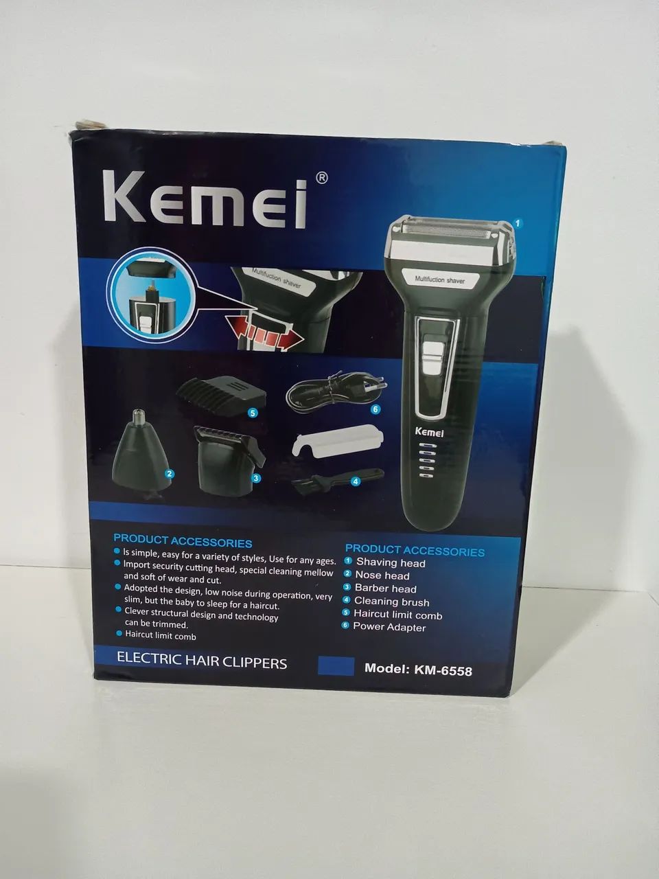 Kemei Multishaver Profissional KM-6558 - Foto 2