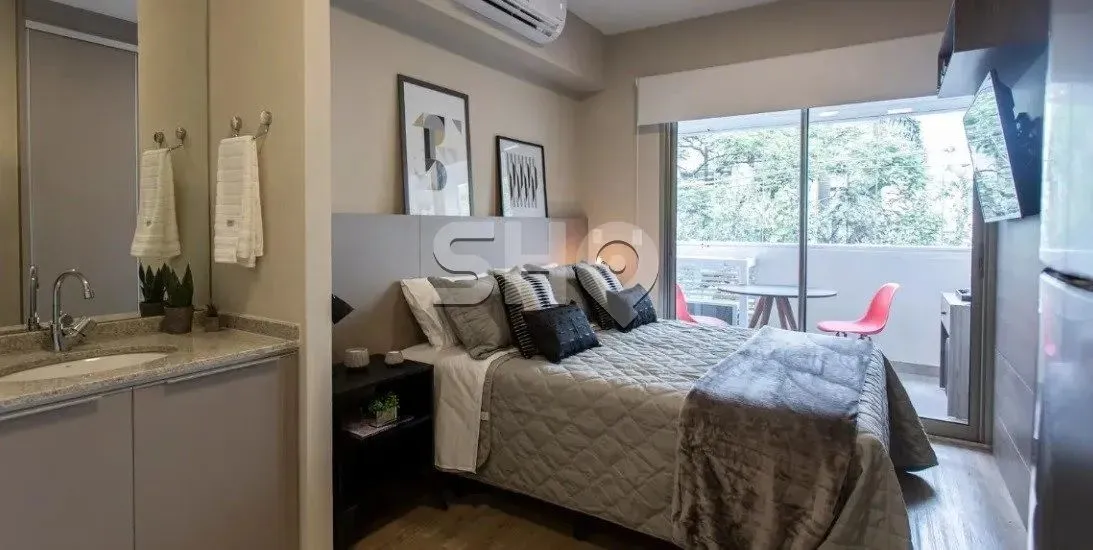 Studio à venda na Vila Madalena com 1 dormitório