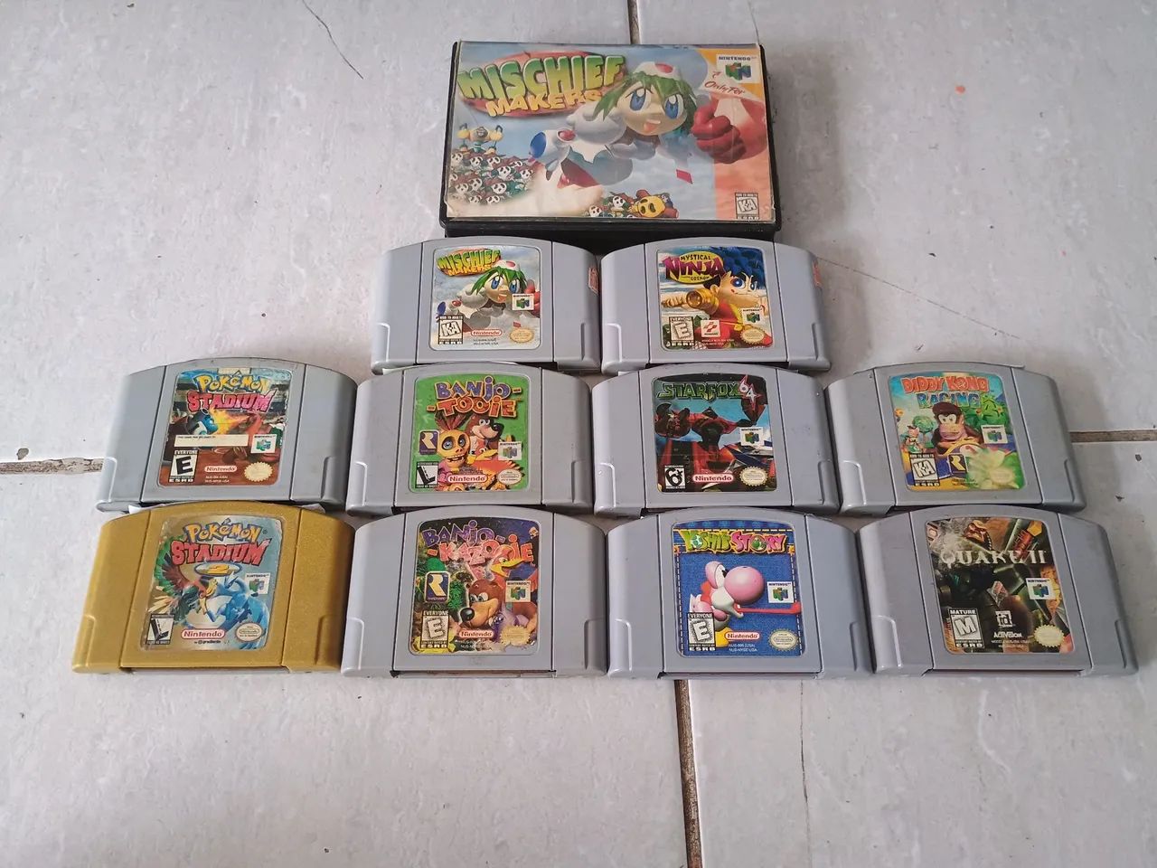 Lote de jogos Nintendo 64 - Diversos títulos - Foto 2