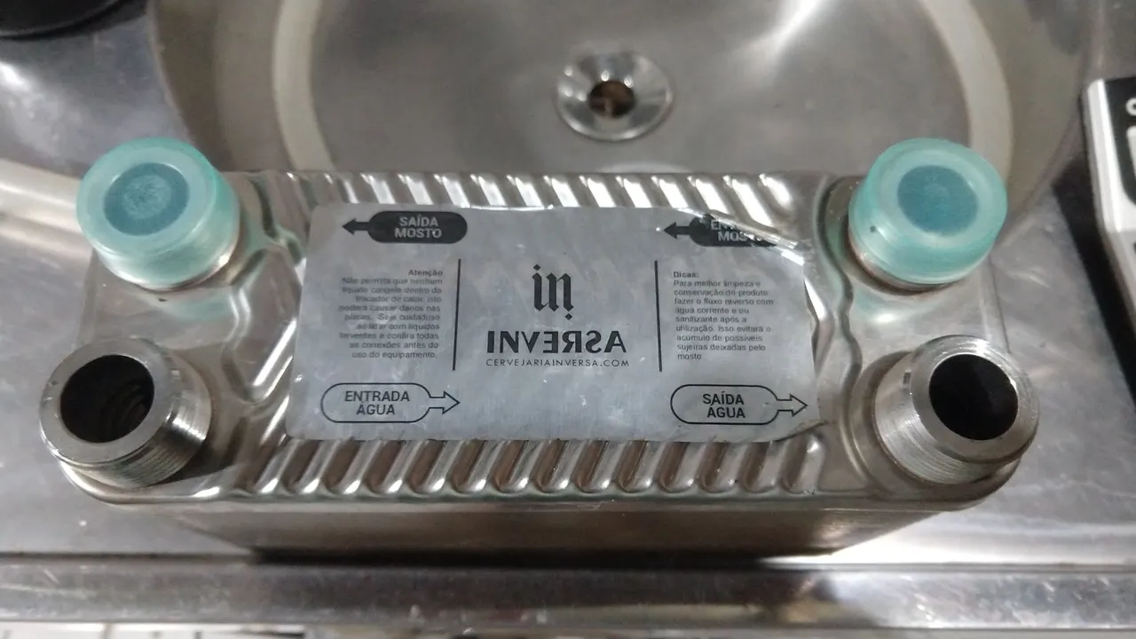 Trocador de Calor para Cerveja