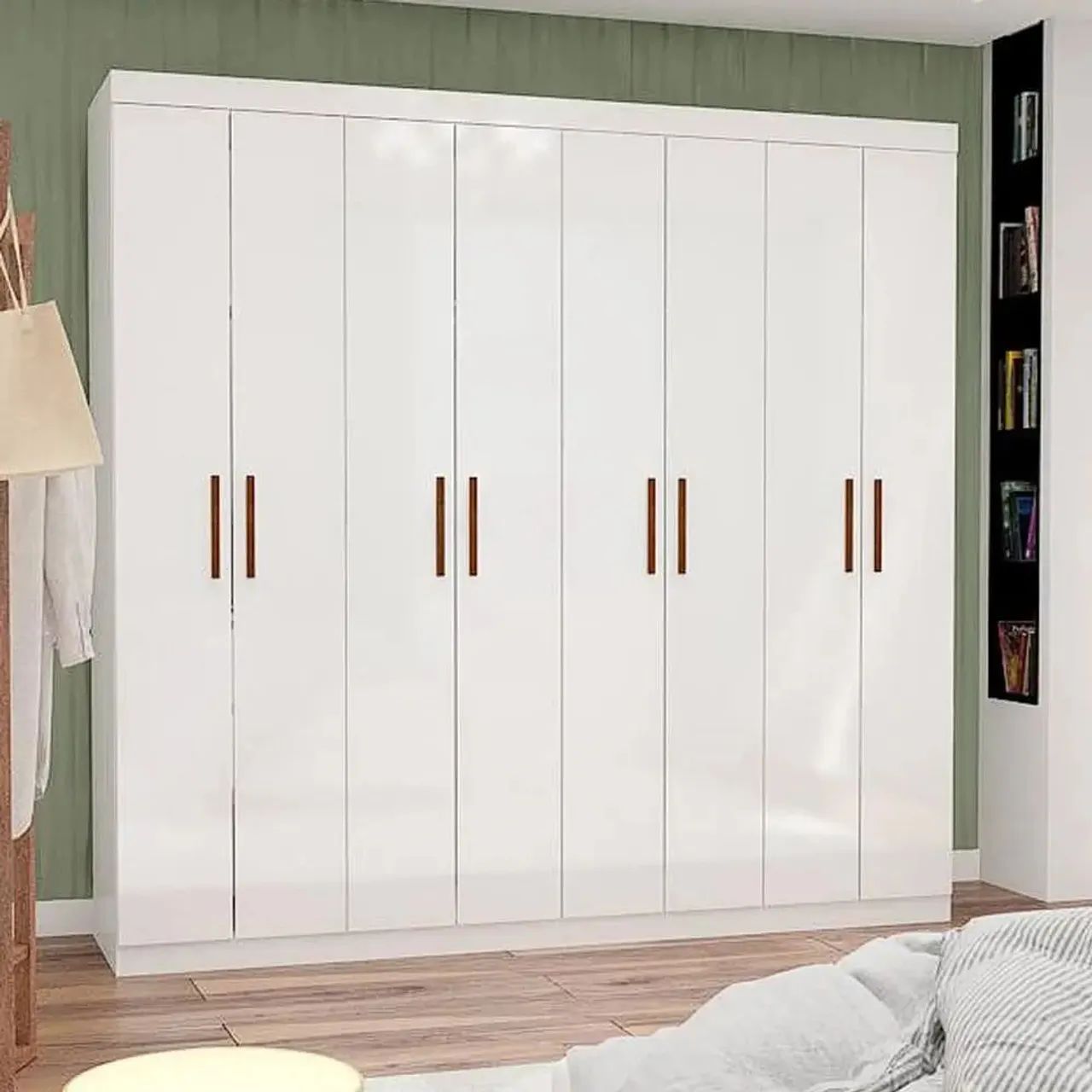 Guarda Roupa Rubi 8 Portas - Entrega Rápida 
