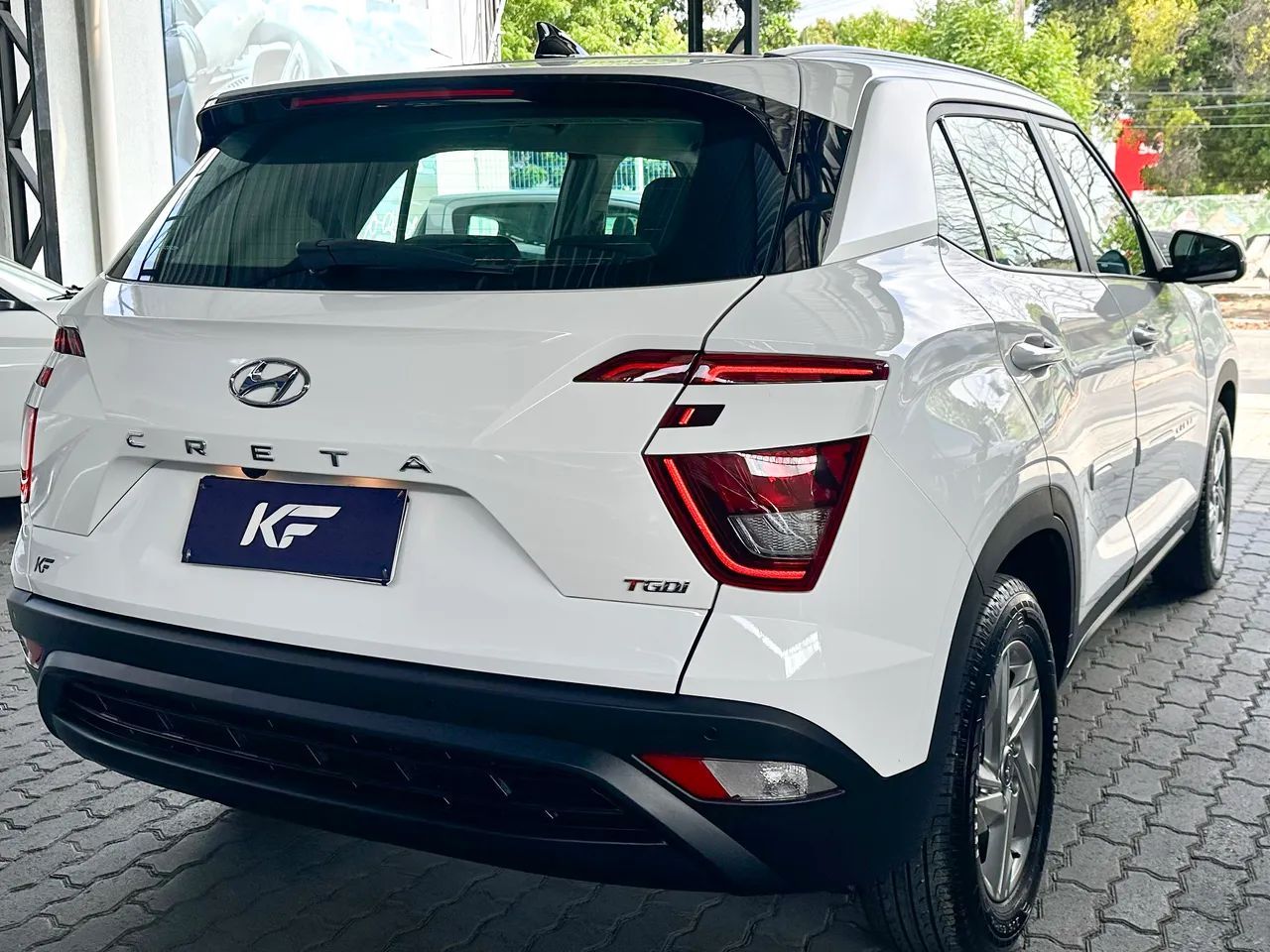 Hyundai Creta Comfort 1.0 TB 12V Flex Aut. 2024 Branco  - Foto 4