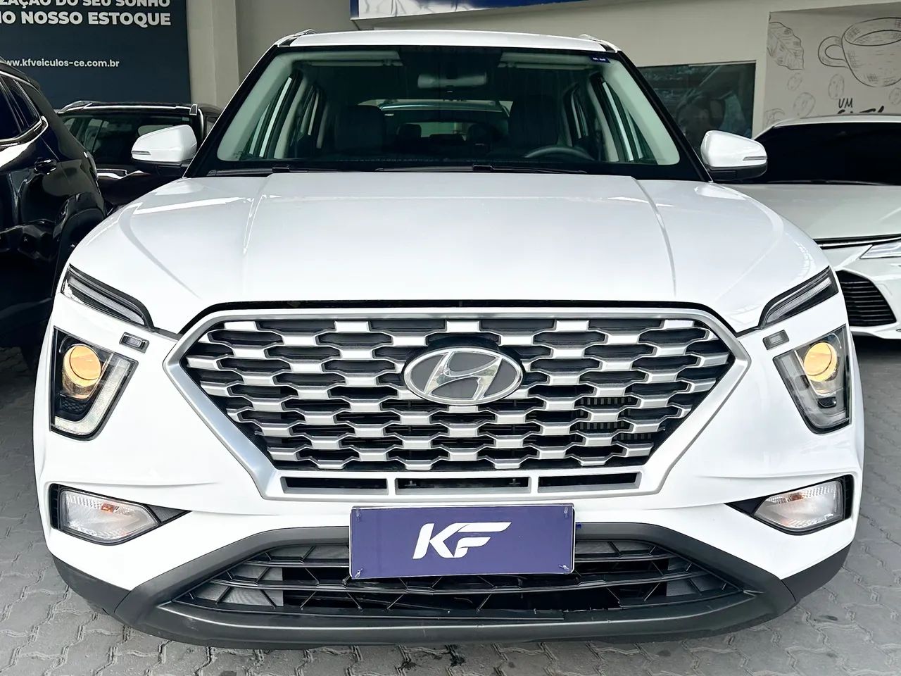Hyundai Creta Comfort 1.0 TB 12V Flex Aut. 2024 Branco  - Foto 2