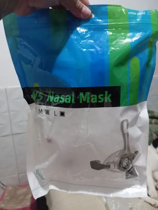 Máscara nasal para CPAP 