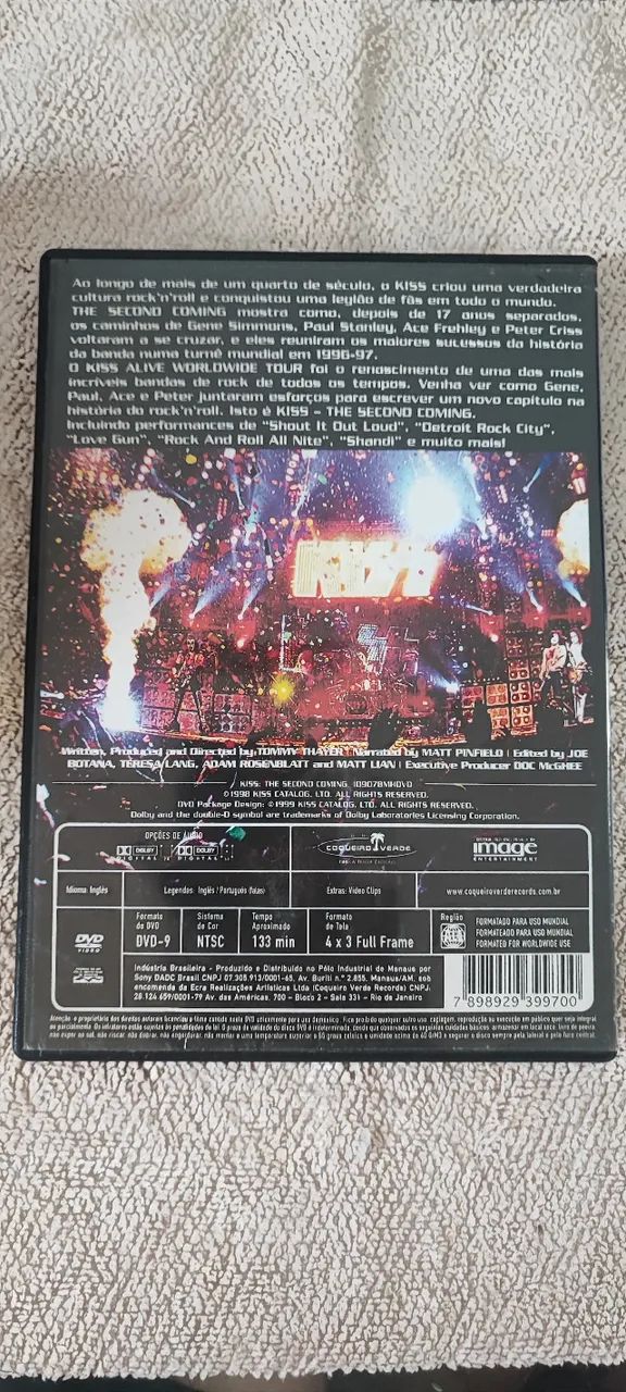 DVD KISS - The Second Coming - Foto 2