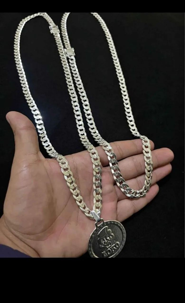 Cordão de Prata 925 com Pingente