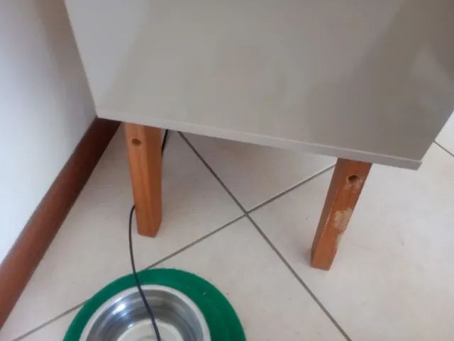 Rack + Painel para TV - MDF Bege - Ótimo Estado