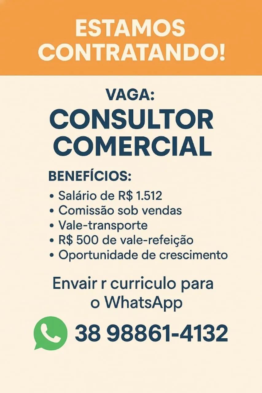 Consultor(a) Comercial 