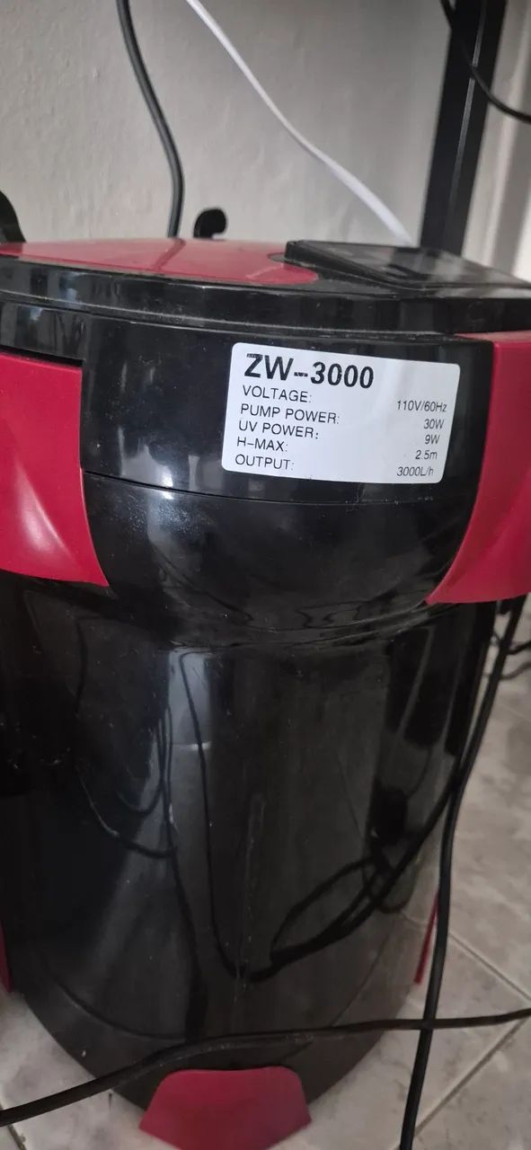 Canister 3000l/h sunsun com UV