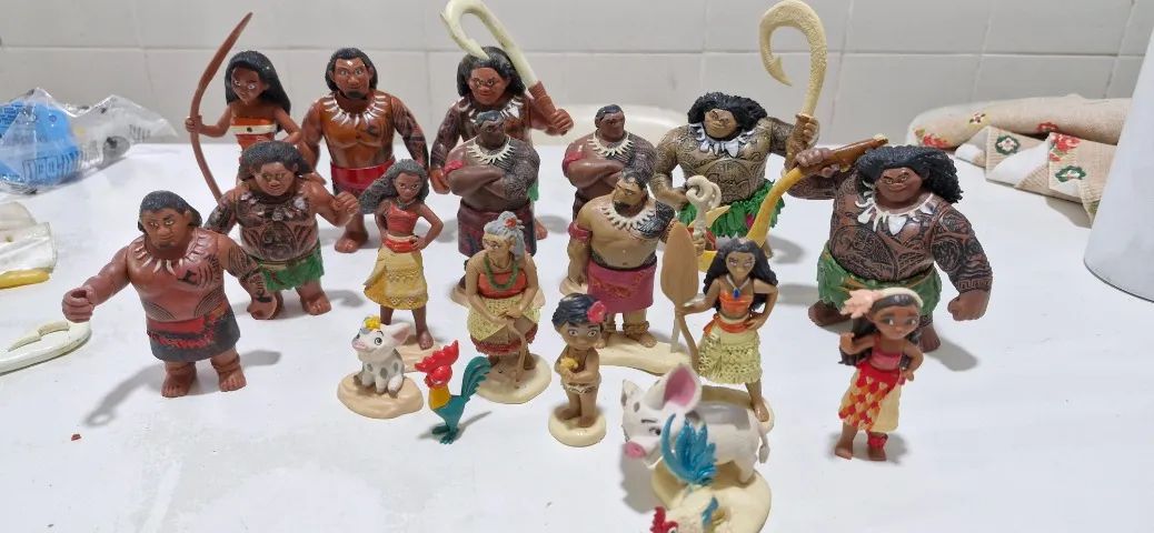 Boneca e personagens MOANA - Foto 2
