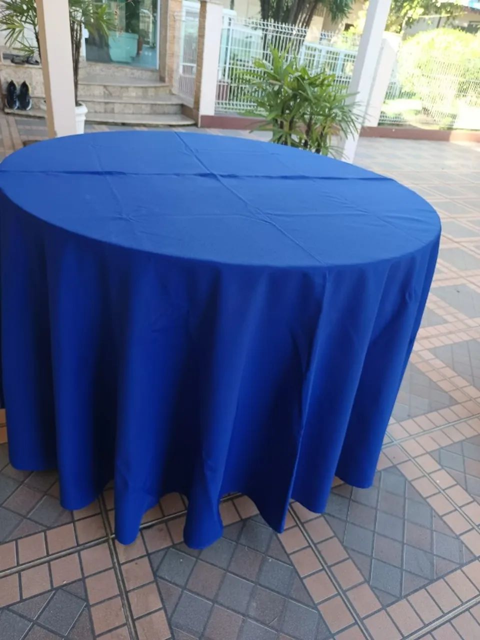Toalha De Mesa Redonda 1,10m Diâmetro.