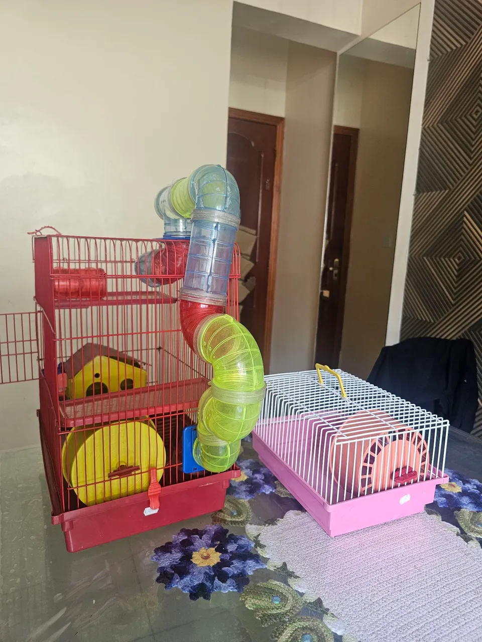 2 Casas de hamster 