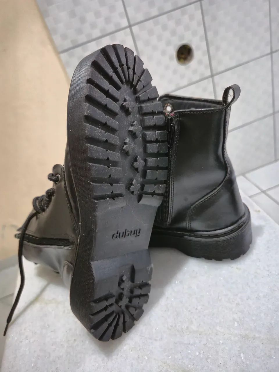 Bota Coturno Preta Dubuy - Usado em boas condições 