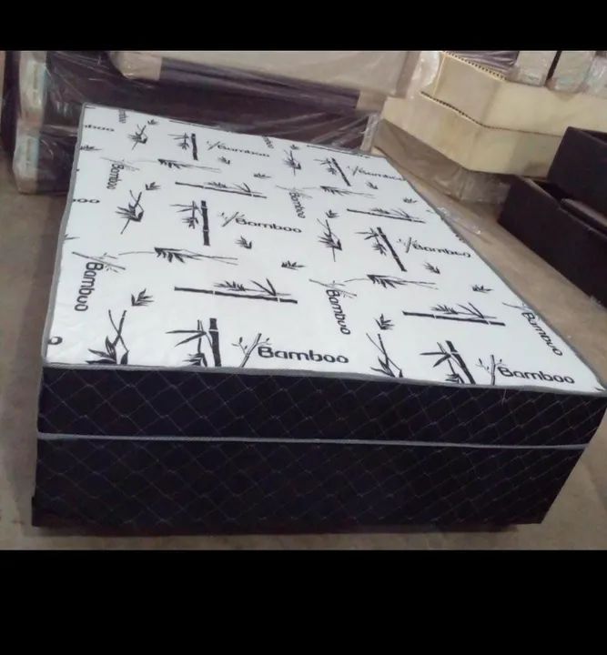 Cama unibox com espuma acoplada,  10 centímetros espuma, pagamento na entrega  - Foto 2