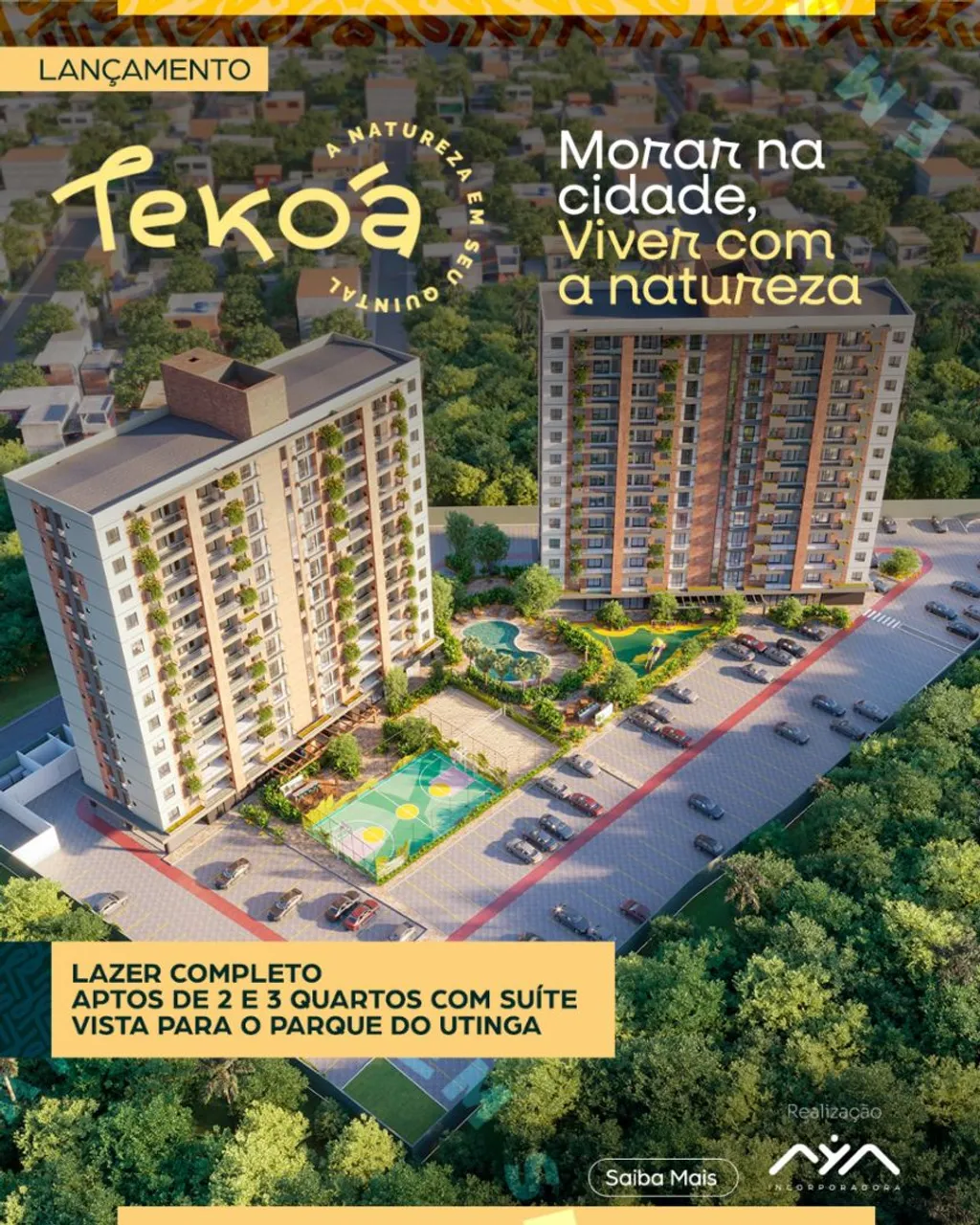 Aptos 2 e 3/4 - Tekoá.