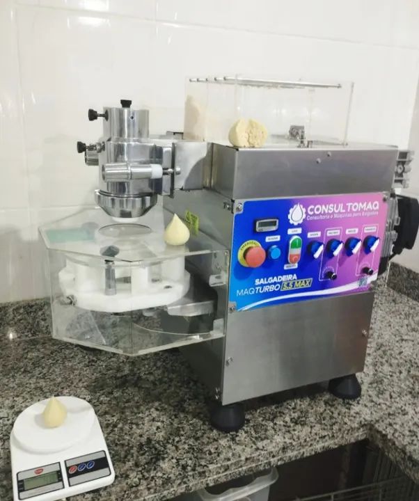 Máquina modeladora de salgados e doces - Consultomaq
