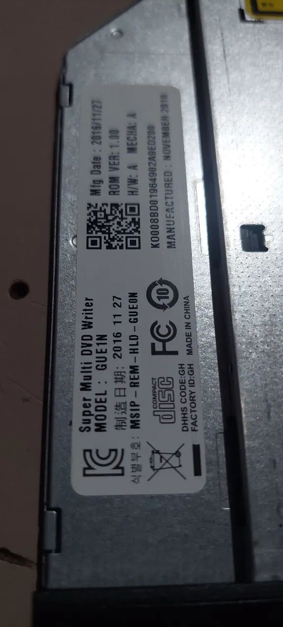 Gravador e Leitor De  DVD Dell Modelo Slim - Foto 4