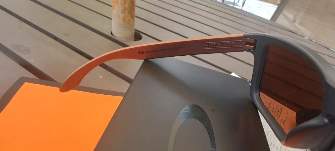 Oakley Holbrook Prizm 24k Polarized Lenses Matte Carbon Frame - Foto 5