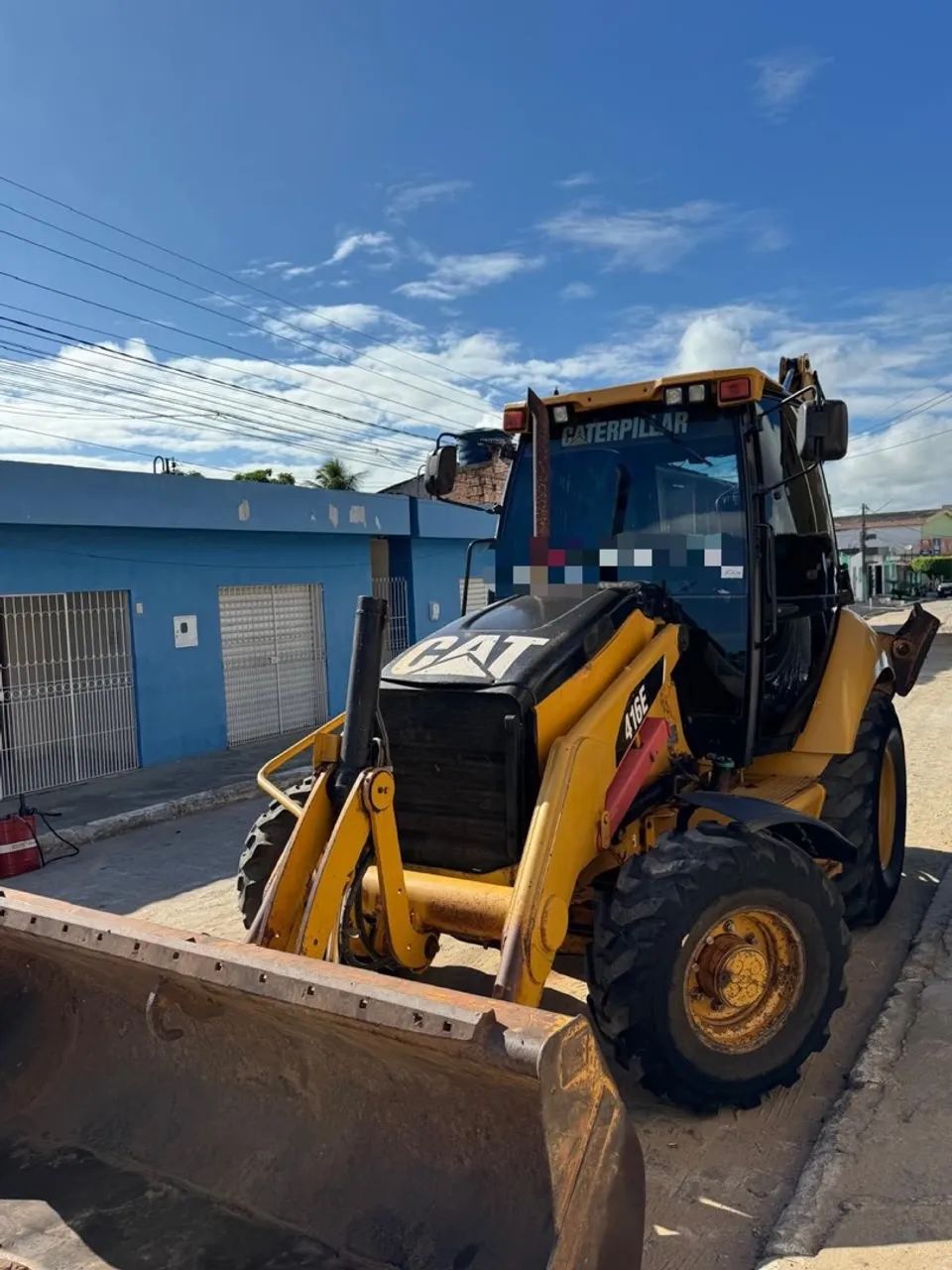 Retroescavadeira Cat 416E - Foto 5