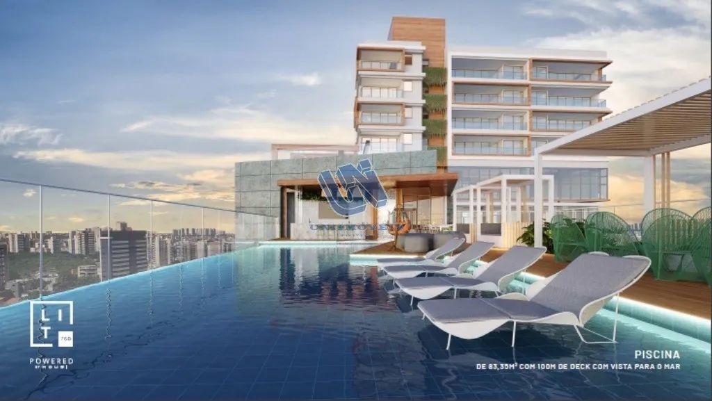 Lançamento no Costa Azul Lit760 apartamento tipo Studio com 26,09m2 no Costa Azul