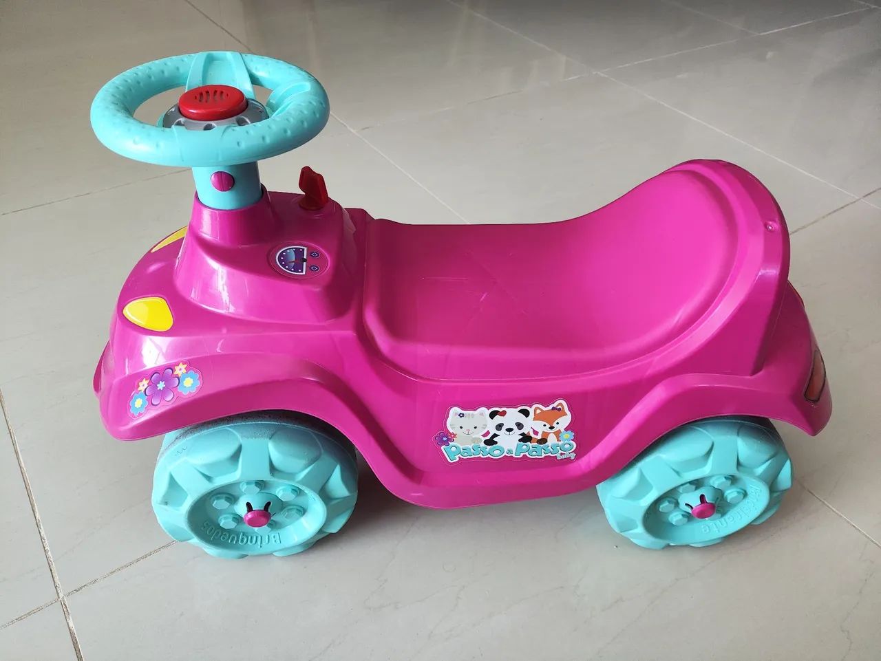 Carrinho andador Bandeirante Infantil Passo a Passo