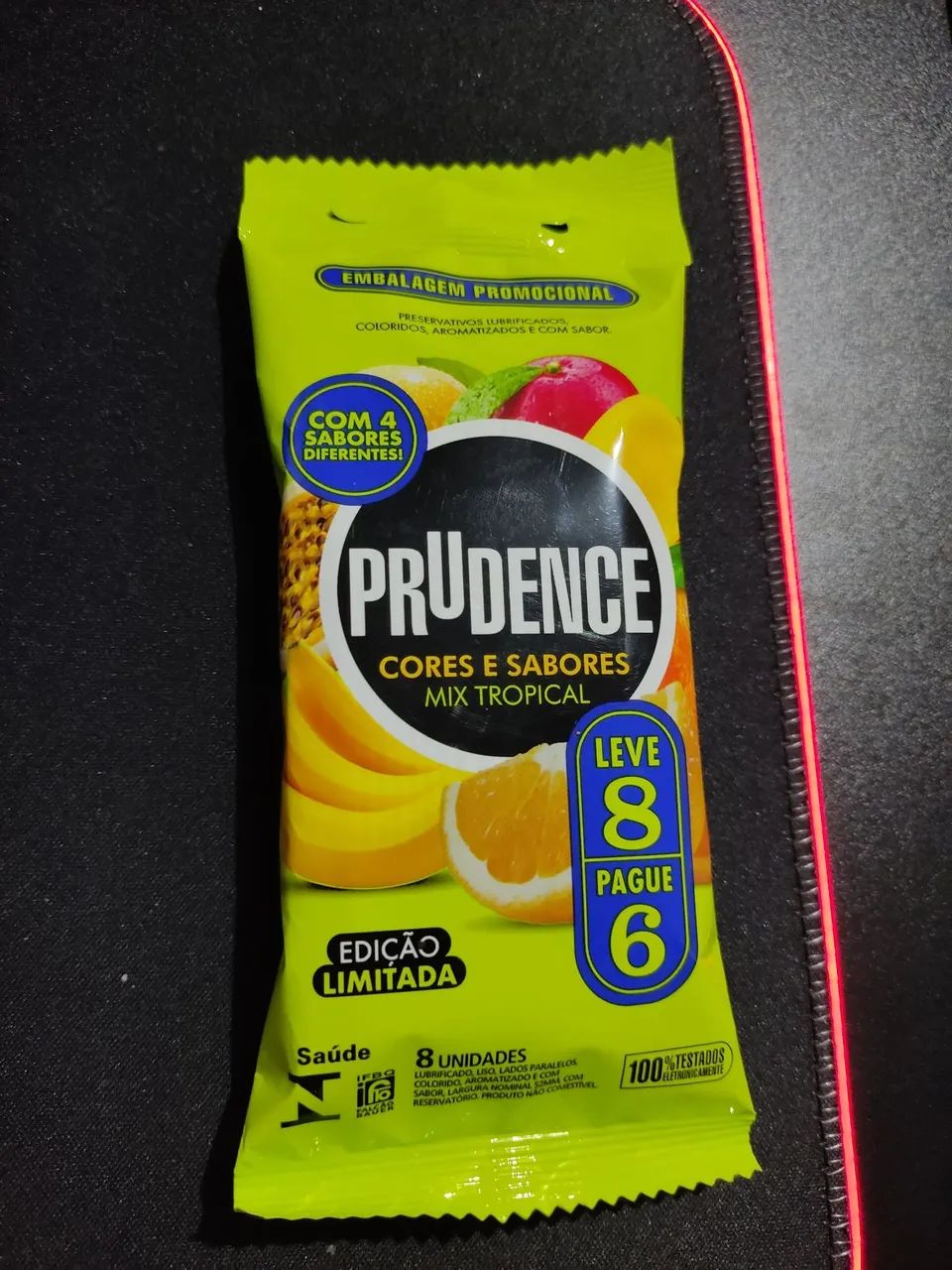 Preservativos Prudence Cores e Sabores Mix Tropical - Edição Limitada