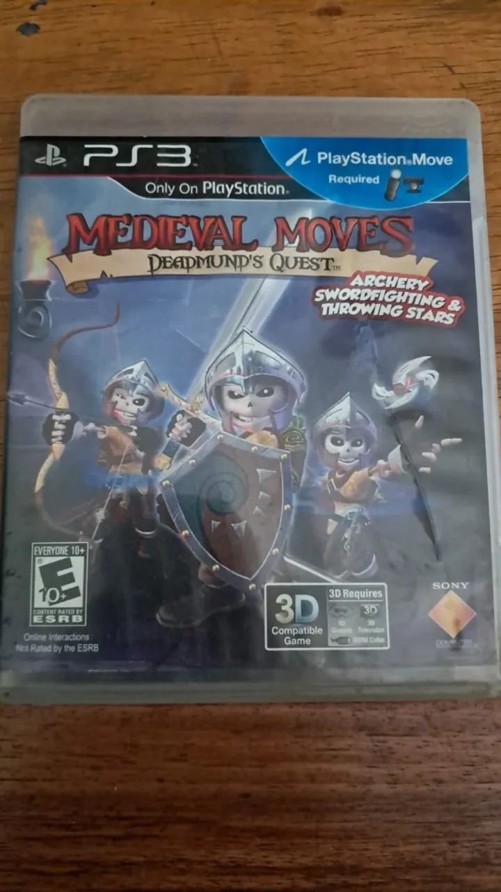 MEDIEVAL MOVES - PS3 (PS move)
