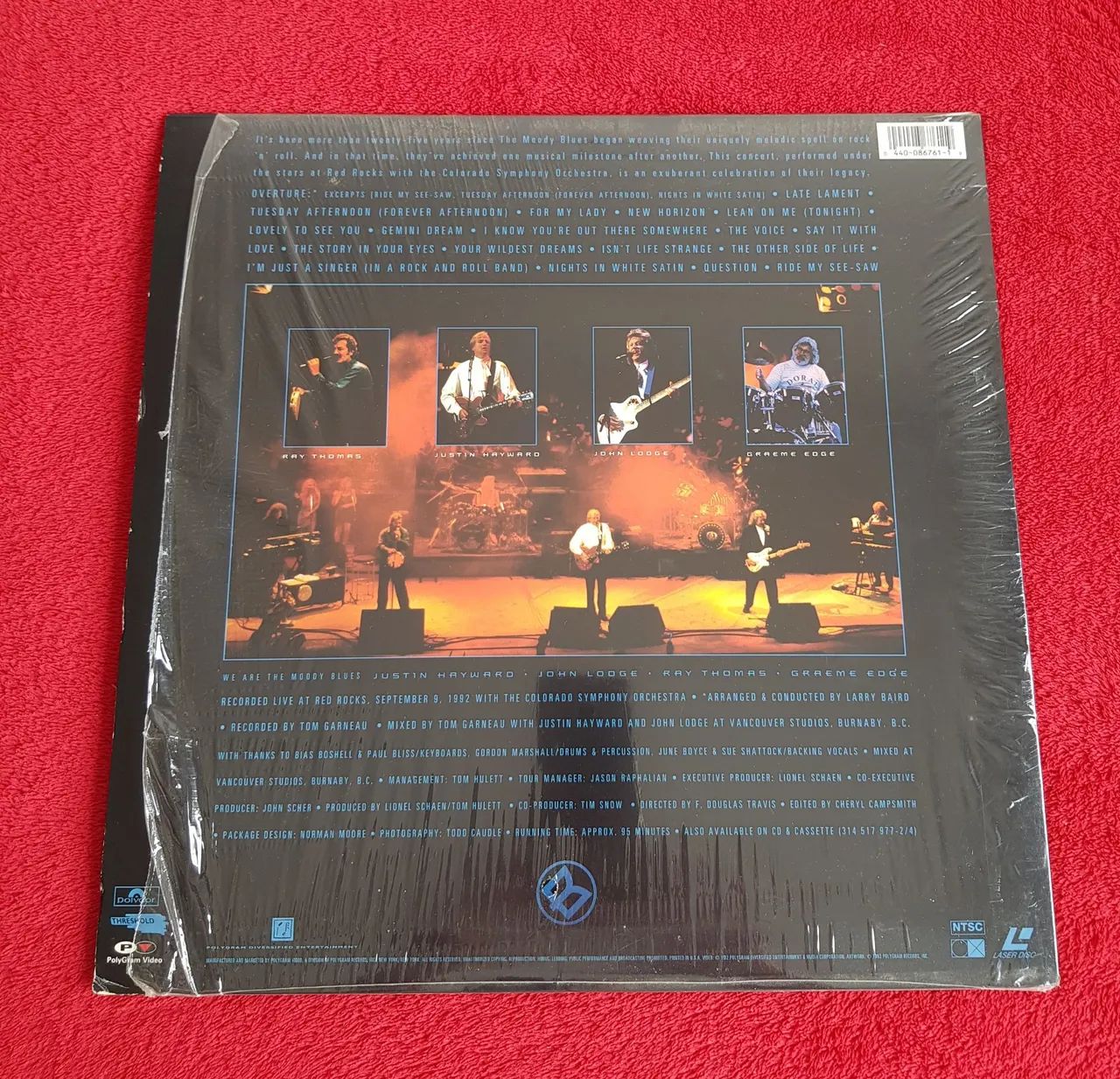 LD Laser Disc - The Moody Blues (Raro) - Foto 2