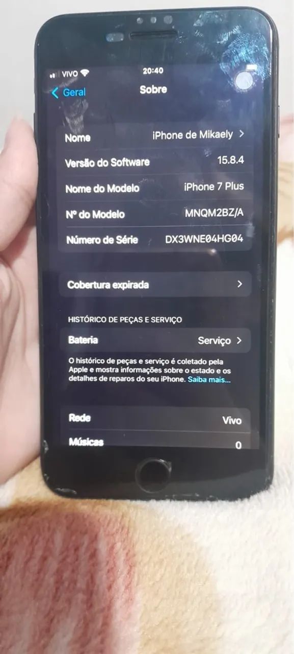Celular em ótimo estado só que o botão of não funciona  - Foto 4