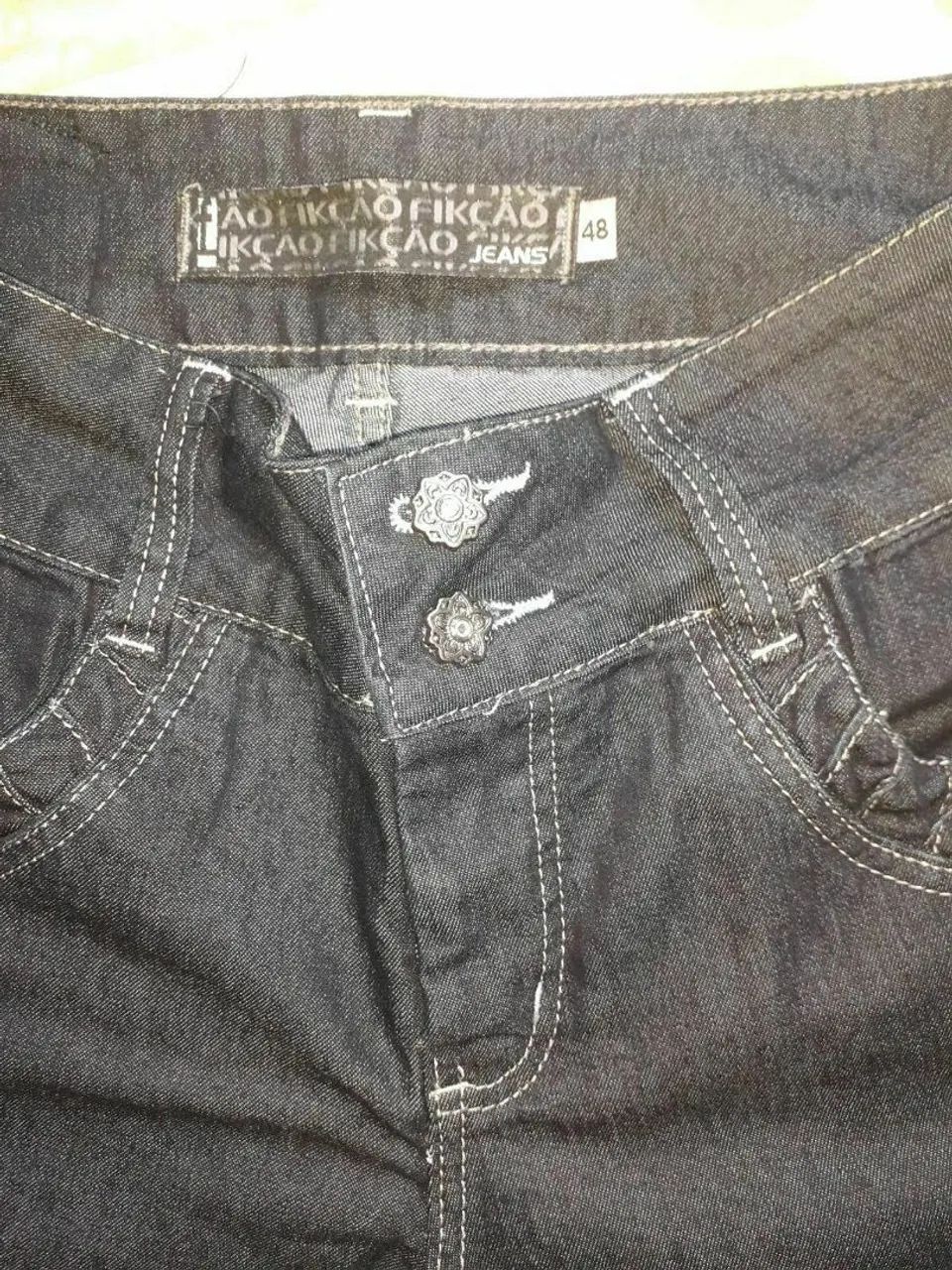 VENDO CALÇA JEANS FEMININA NOVA  - Foto 2