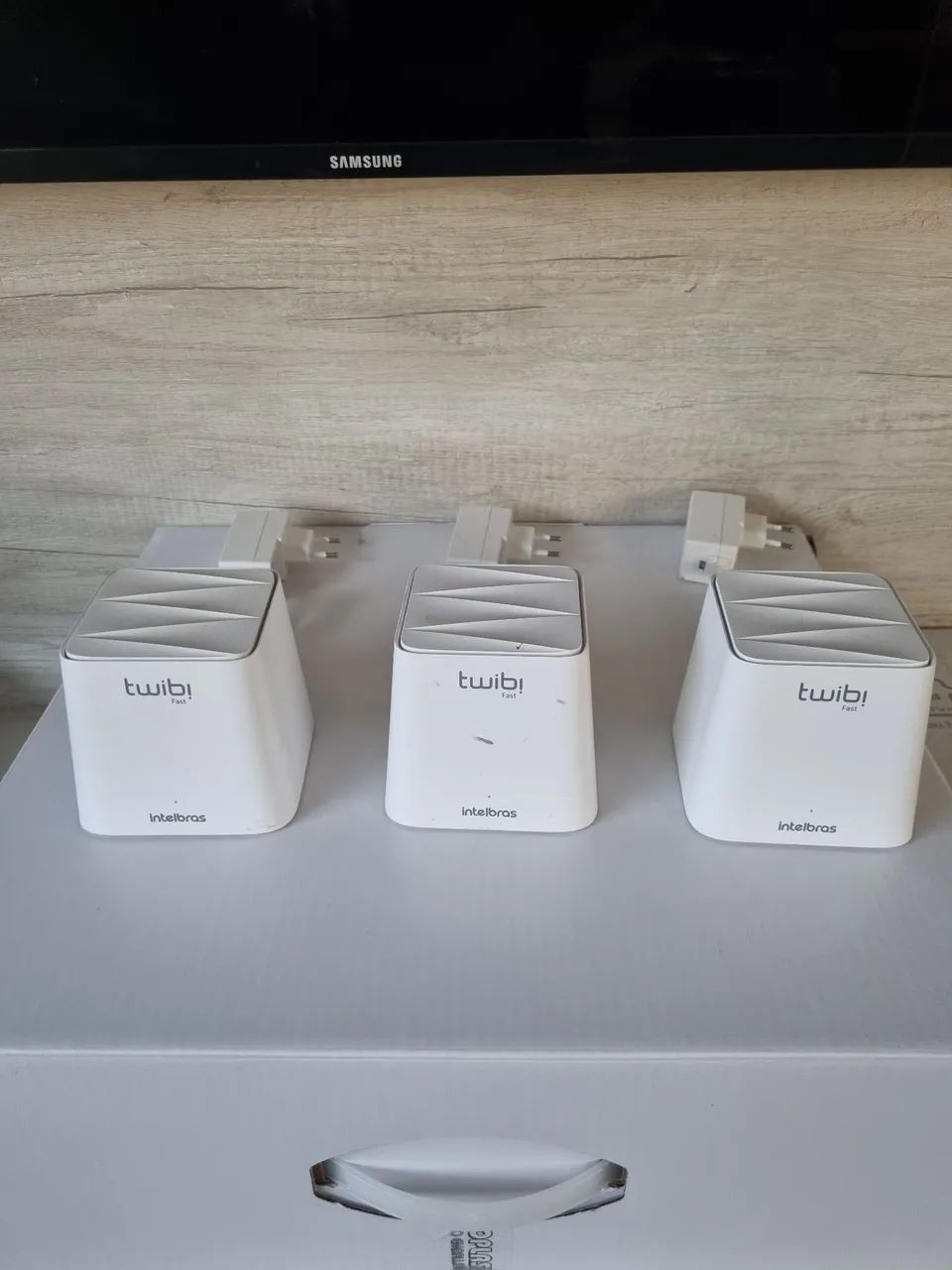 Roteador Intelbras Twibi Fast Branco - 3 Und (Usado)