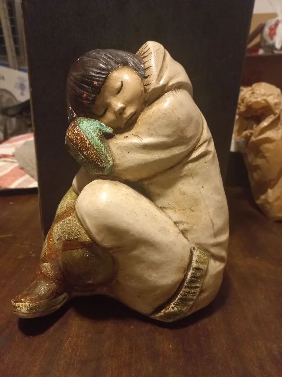 Eskimo Girl ou Nino Esquimal.  -  Lladro