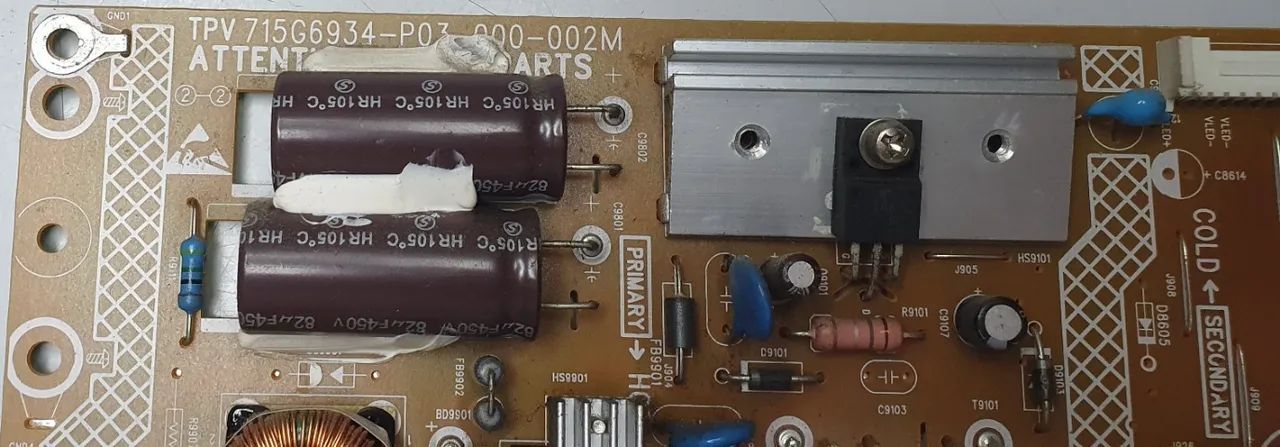 Placa Fonte TV AOC LE43S5970S (715G 6934-P03-000-002M)