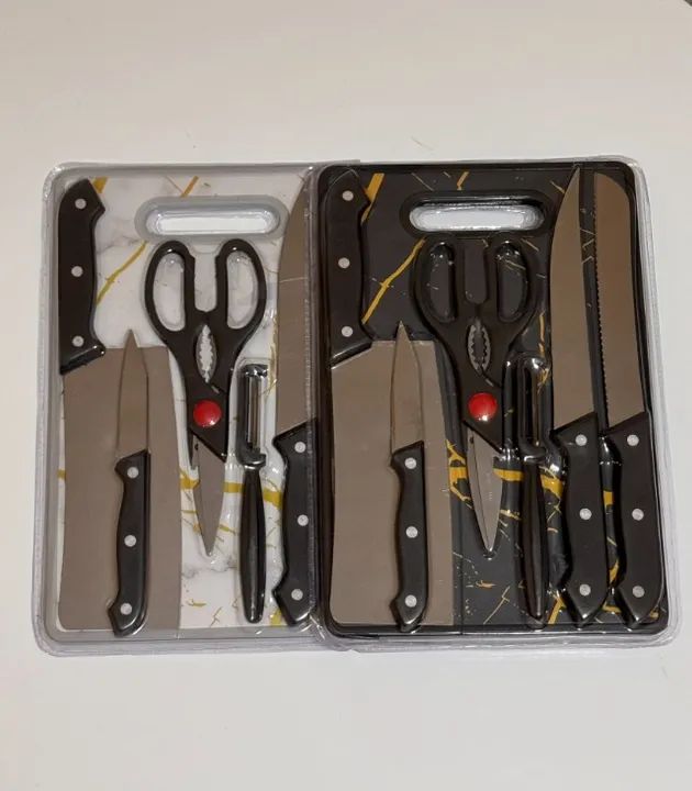 Kit de faca e corte com tábua - Foto 2