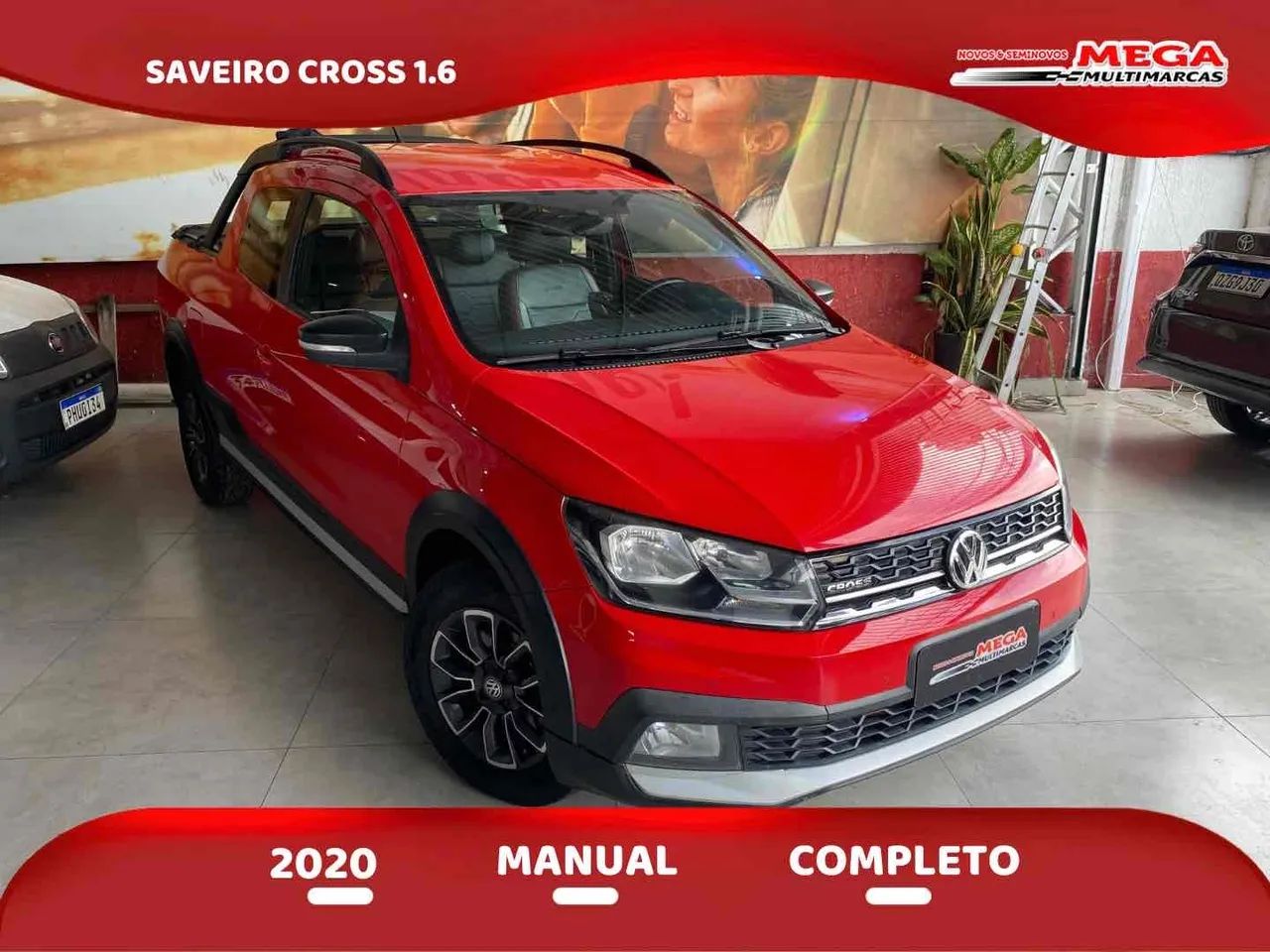 Volkswagen Saveiro 2020 1.6 cross cd 16v flex 2p manual