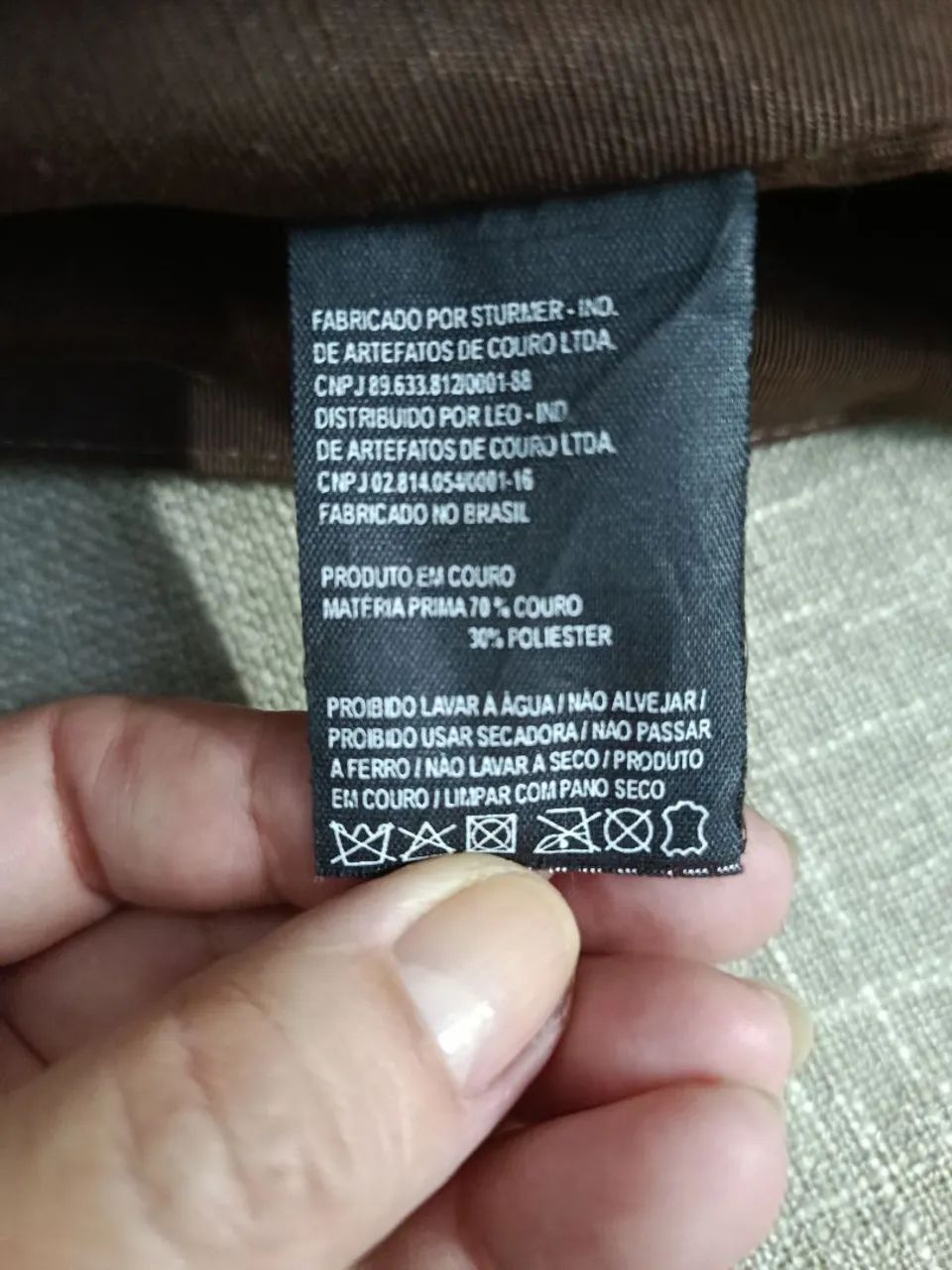 Pasta masculina estilo carteiro - Foto 4