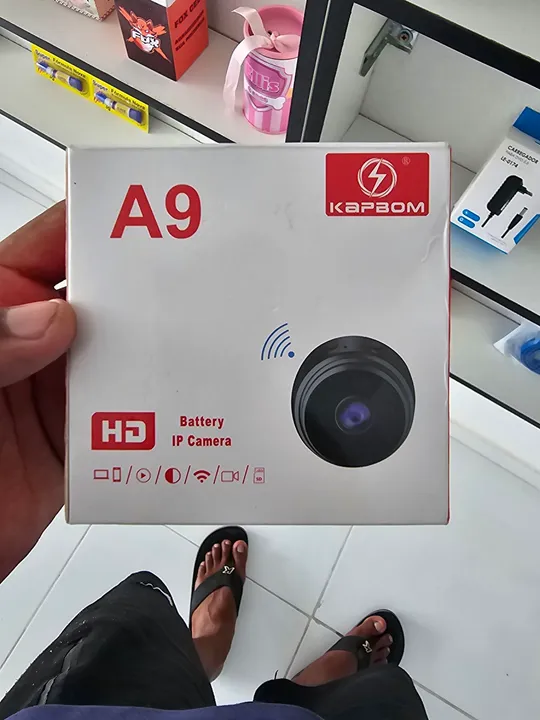 Câmera IP HD A9 - Kapbom