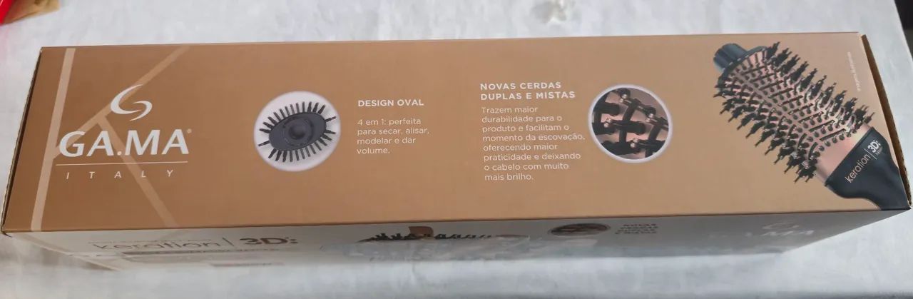 Escova secadora modeladora Gamma 3D keration bivolt - Foto 3