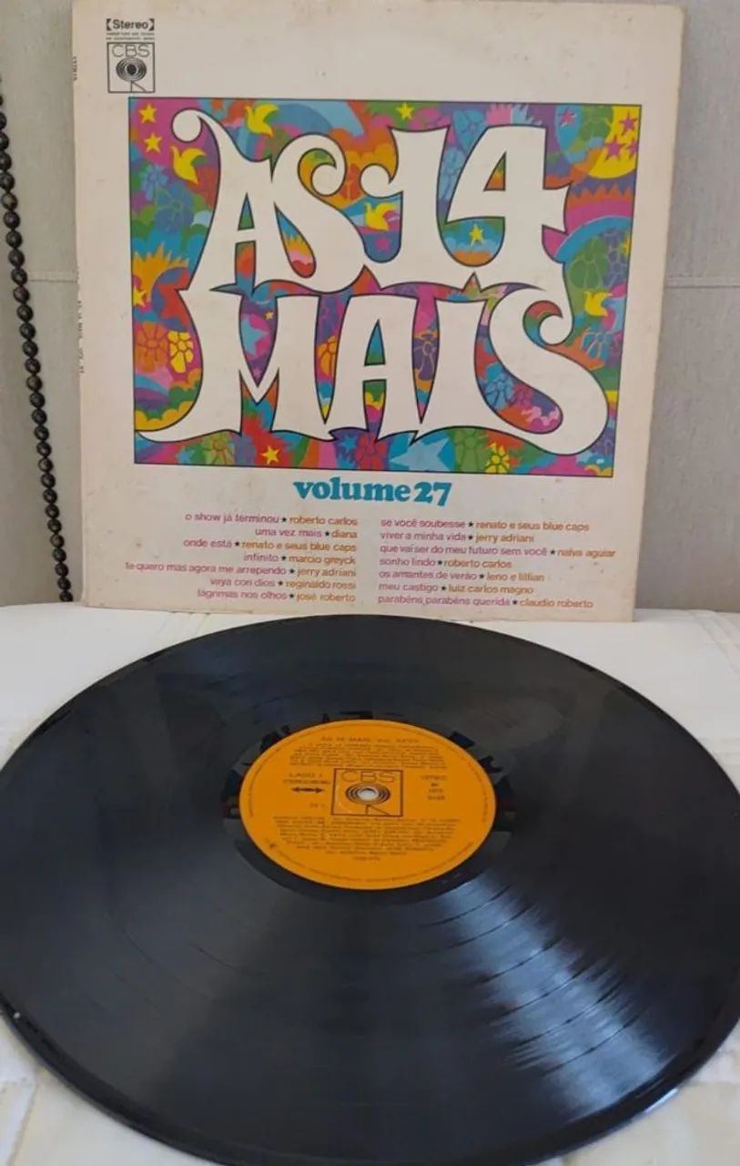 Disco Vinil As 14 Mais Volume 27 - Foto 3