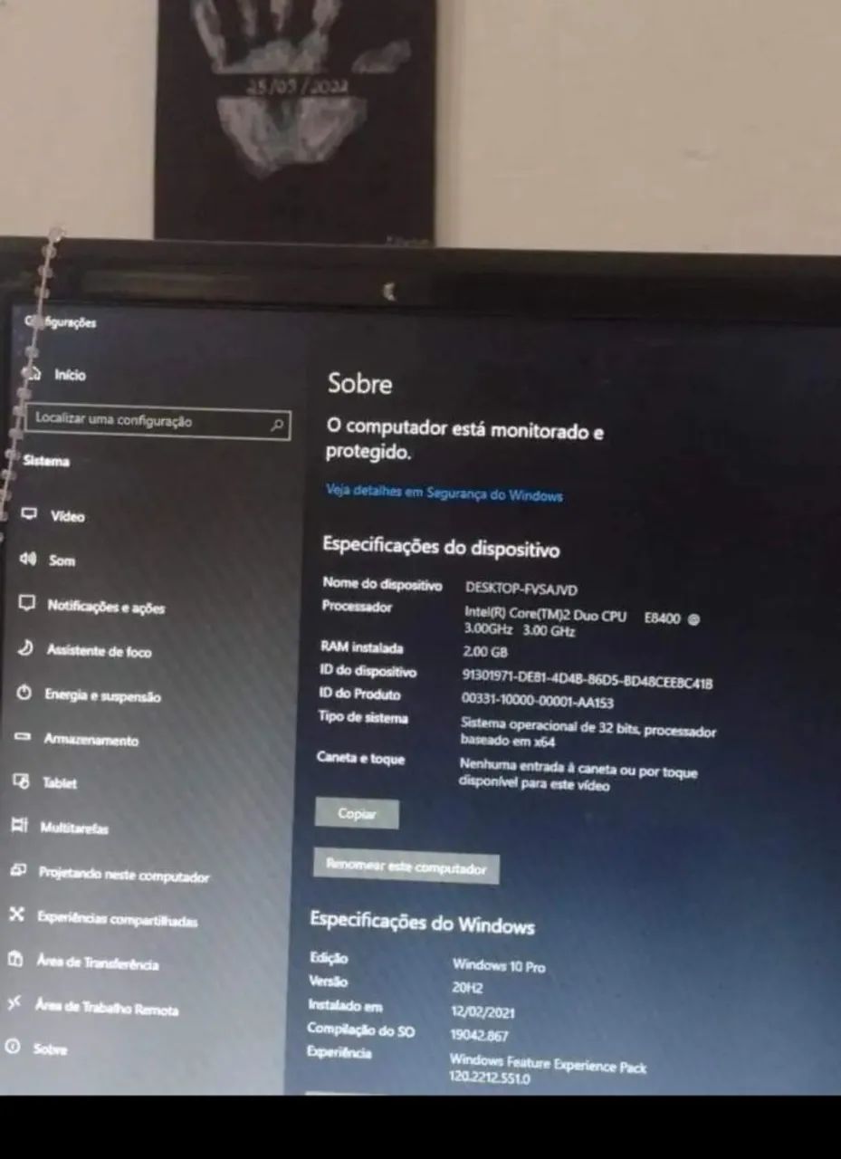 Computador completo (exceto caixa de som e mouse) - Foto 4