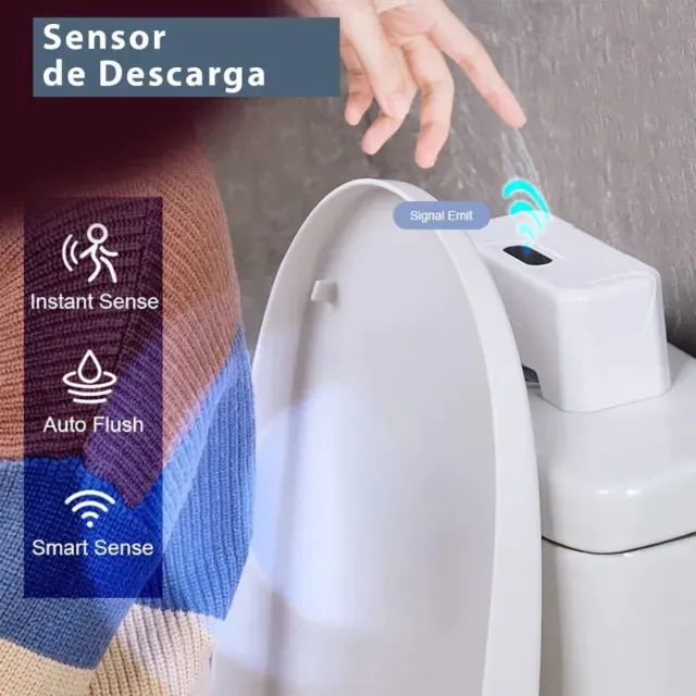 Sensor de desgarga automatico,  Vaso Sanitário Privada Acionador Inteligente Recarregável! - Foto 4