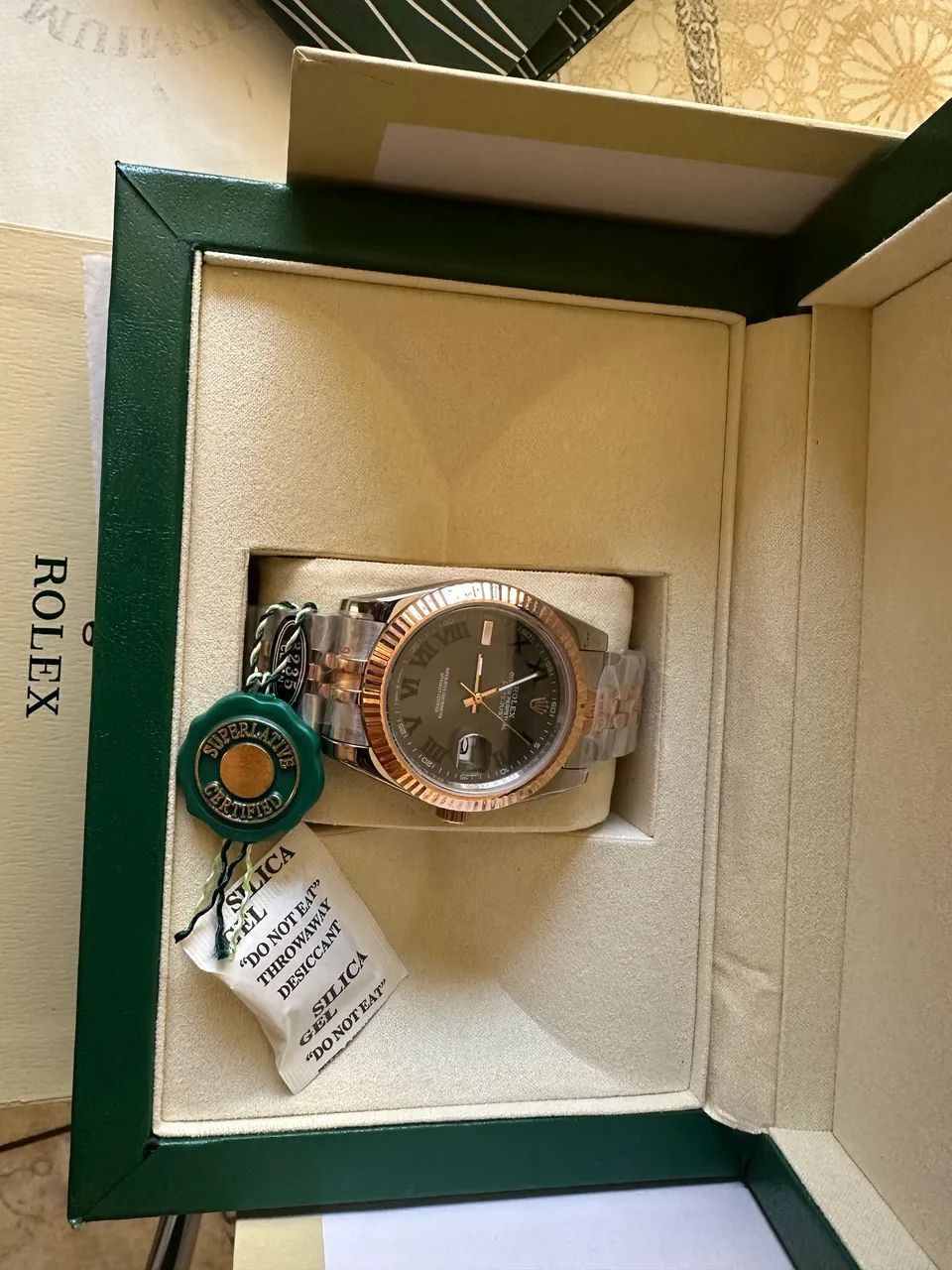 Rolex Datejust Steel And Gold